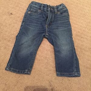 Levi's Adjustable Pull On Knit Denim Jeans